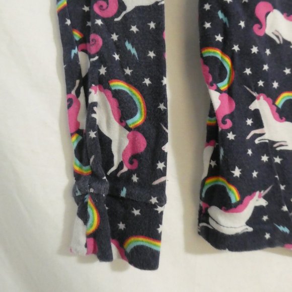 CARTER'S | size 12 | Unicorn and Rainbow Print Pajama Long Sleeve Shirt - Picture 13 of 15